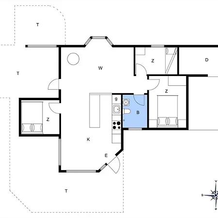 度假居 30317-odder-ostpassagen-6 *